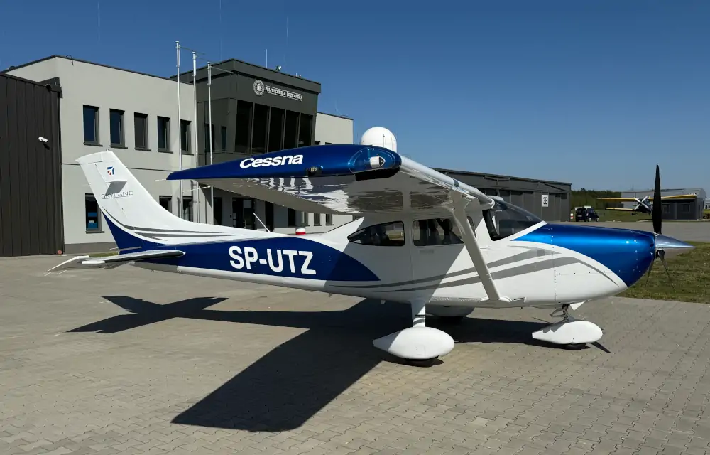 Nowa Cessna 182T Skylane dla CKL Politechniki Poznańskiej - Foto: GB Aircraft