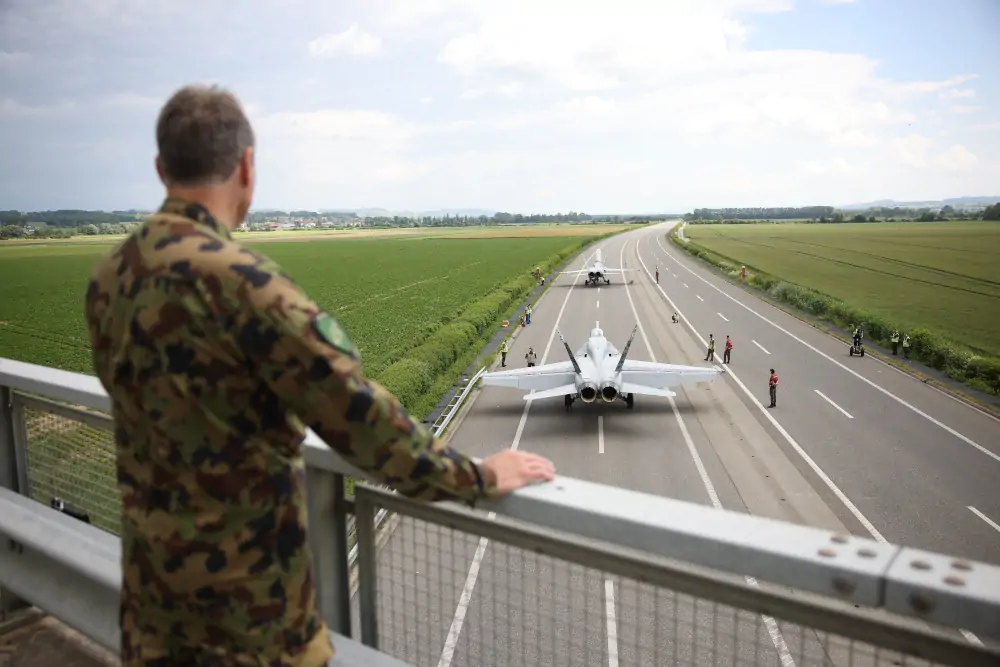 DOL na A1 w Szwajcarii