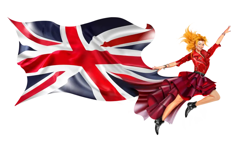 Grafika ilustracyjna Ruby Rebel Virgin Atlantic