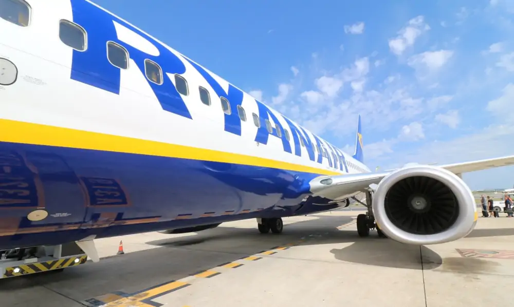 Samolot B737 Ryanair